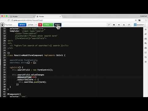 46 Angular Forms Reactive Model Driven Forms