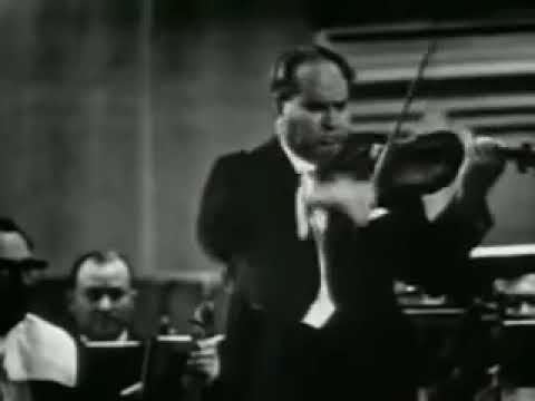David Oistrakh Plays Tchaikovsky Concerto 1st Movement