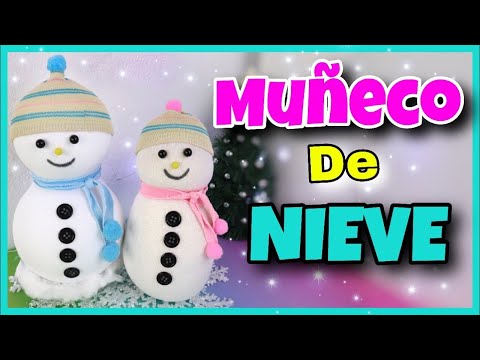 DIY | MUÑECOS DE NIEVE PARA DECORAR | 2 IDEAS ECONÓMICAS | NatyGloss