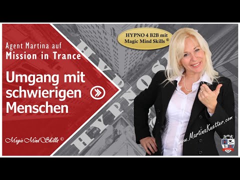 🟡 Menschenführung von Querulanten, Choleriker, Besserwisser und Vollpfosten #Hypnose #agentmartina
