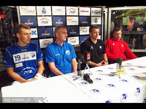 PGE Stal Mielec - MMTS Kwidzyn 31:23 KONFERENCJA PRASOWA