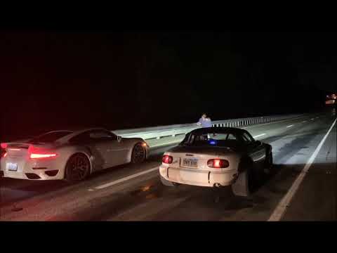 Miata vs Porsche 911 Turbo s