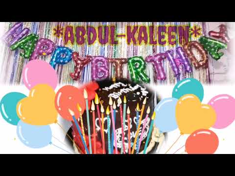 Abdul Kareem happy birthday to you |WhatsApp status |HD videos