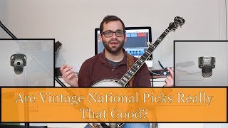 Video thumbnail for Are Vintage National Fingerpicks Really that Good? by Ralph Carr mandolin