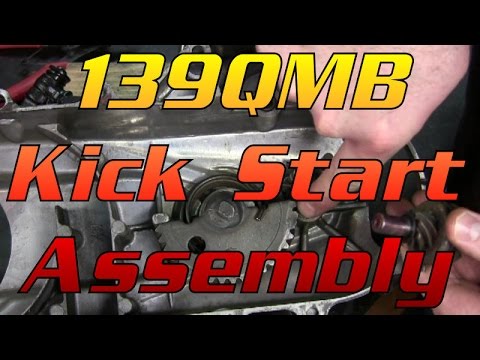 139QMB (GY6 50) Kick Starter Assembly : 50cc Scooter Help