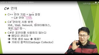 C# 언어 1강. 닷넷프레임워크와 C# 언어 (2/2) (업그레이드)