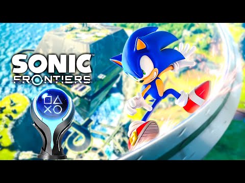 SONIC FRONTIERS - 100% Platinum Walkthrough No Commentary (PS5)