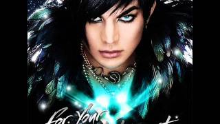 Adam Lambert For Your Entertainment [Audio]