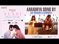 Aaradhya Song By Sid Sriram Chinmayi KUSHI Musical Concert Vijay Deverakonda Samantha