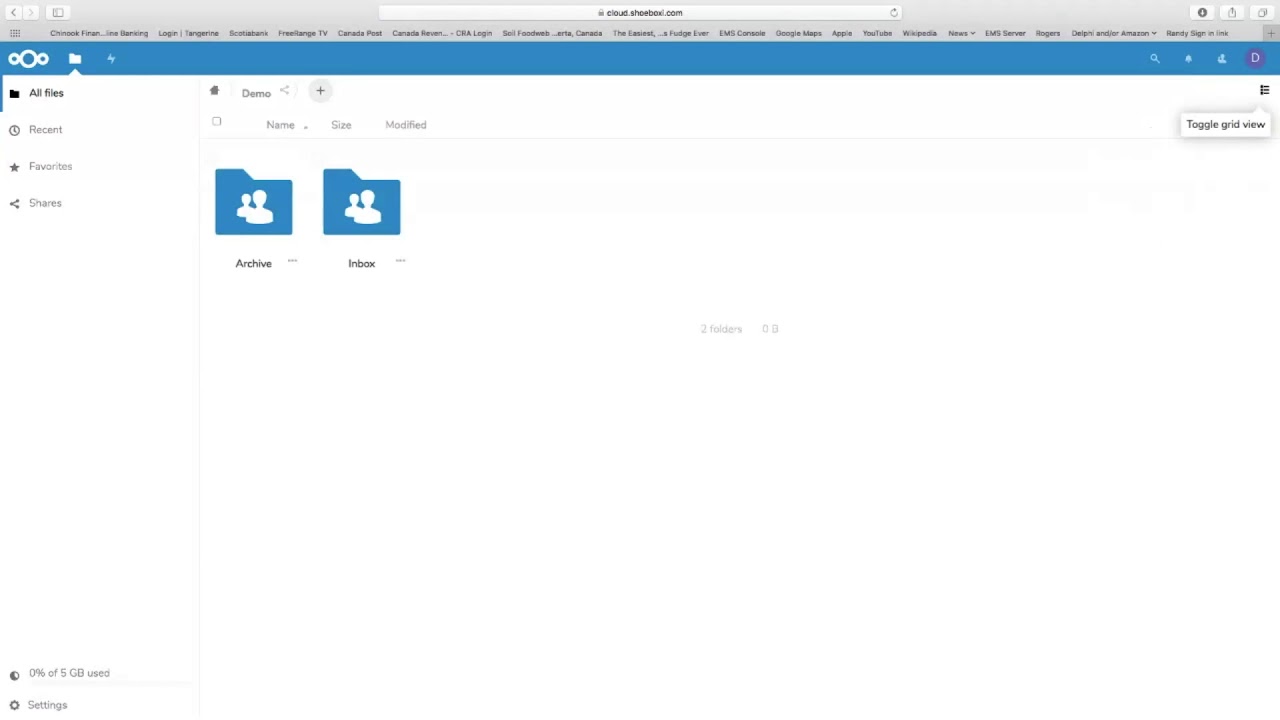 Nextcloud Folder Admin