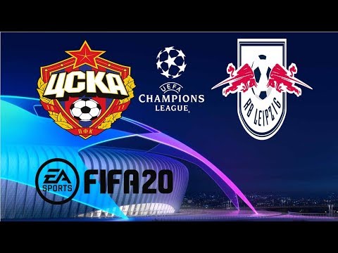 FIFA 20 l CSKA Moscow vs RB Leipzig l UEFA Champions League l Group G (Matchday 4)