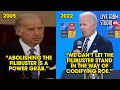 Are These Two Clips Of The Same Joe Biden