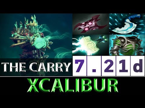 Xcalibur [Wraith King] The Carry Grind EU Ranked ► Dota 2 7.21d