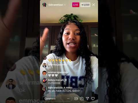 TIAHRA NELSON (@tiahranelson) INSTAGRAM LIVE 5-3-21