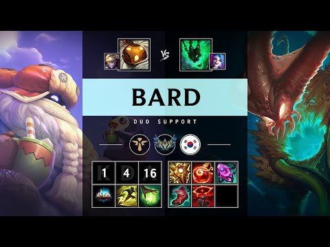 Bard Support vs Thresh - KR Challenger Patch 25.12