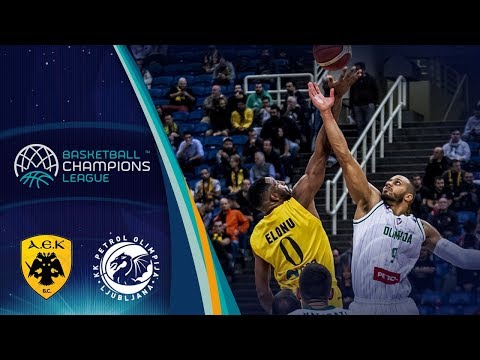 AEK v Petrol Olimpija - Full Game - Basketball Champions League