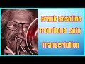 Frank Rosolino Trombone Solo Transcription Cherry