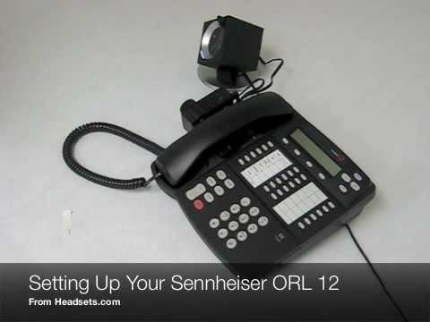 Set up your Headsets.com ORL 12 from Sennheiser