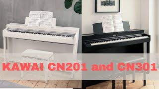 Video thumbnail for Kawai CN201 and CN301 Digital Pianos Overview by Bay Area Piano Masters