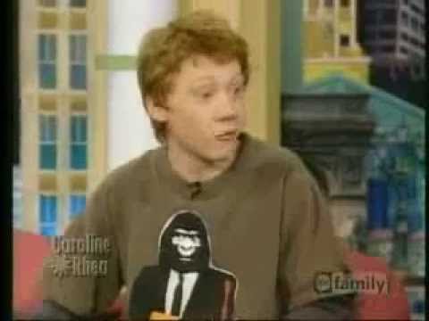 Rupert Grint on Caroline Rhea