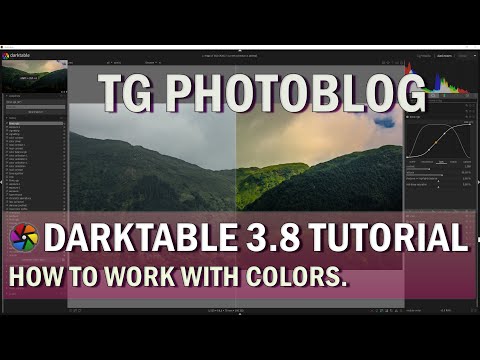 Darktable Tutorial - Thorough Guide on How to create color contrast