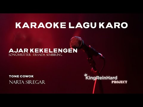 AJAR KEKELENGEN KARAOKE LAGU KARO - VOCAL NARTA SIREGAR