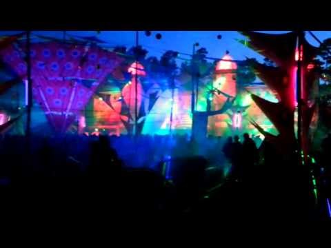 Psychedelic Circus Festival 2013 - Nighttime lasershow 03 - PACELAND