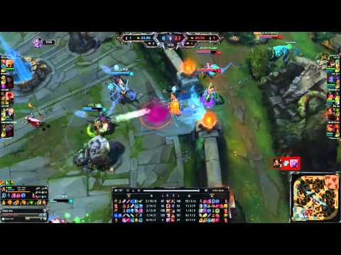 The shy   Nidalee vs Jayce   Najin Peanut, KR LOL Challenger 1161LP clip34