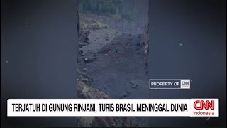 Terjatuh di Gunung Rinjani, Turis Brasil Meninggal Dunia