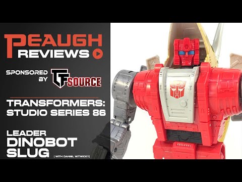 Video Review: Transformers Studio Series '86 - Leader Class DINOBOT SLUG (with Daniel Witwicky)
