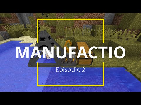 Automatizzare Drill con meno di tre blocchi! - ManuFactio Ep. 2 Minecraft ITA