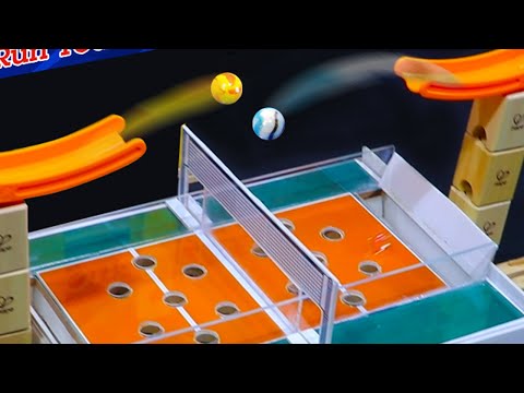 Quadrilla Marble Run Volleyball E4 - Tournament by Fubeca's Marble Runs