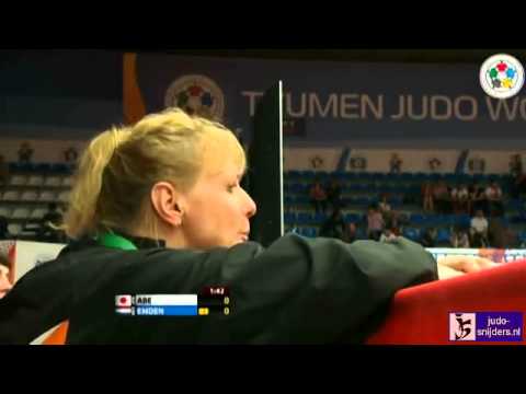Judo 2013 World Masters Tyumen: Abe (JPN) - van Emden (NED) [-63kg] semi-final