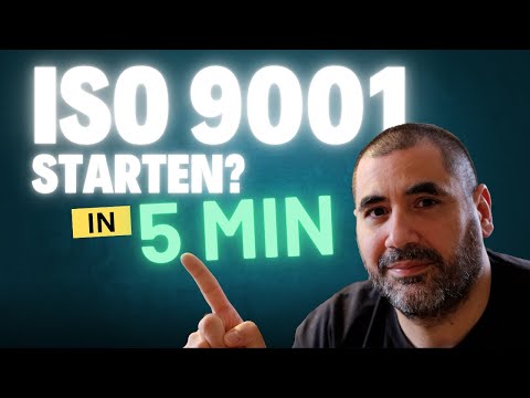 ISO 9001 einfach erklärt ⏱ In 5 Minuten