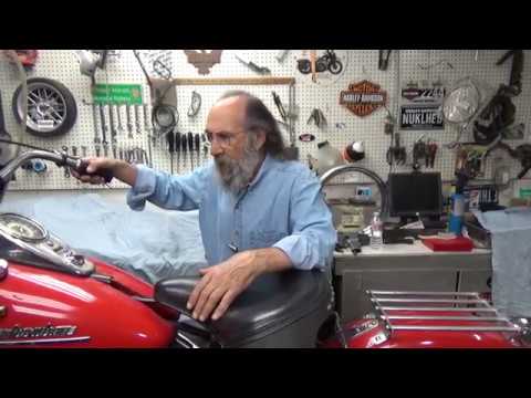 A Harley Davidson Buddy Seat Provides a Space for a Passenger On The Panhead