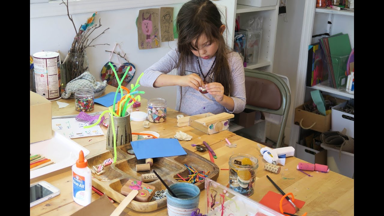 Recycled Materials For Kid Art & Play