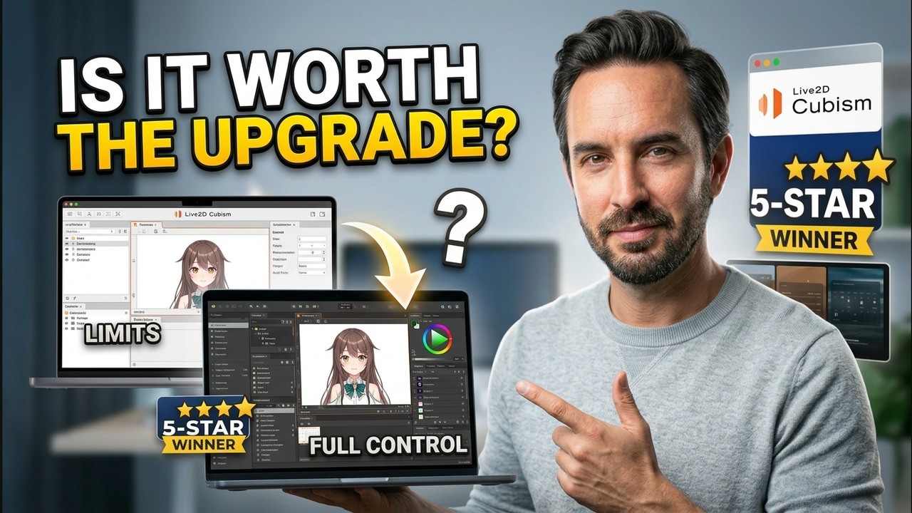 Live2D Cubism Free vs Pro - Is the Upgrade Worth It?