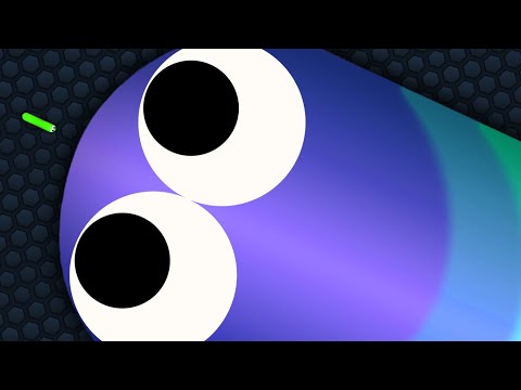 Slither.io Tiny Snake Trolling Giant Noob Snakes - Epic Slitherio Gameplay
