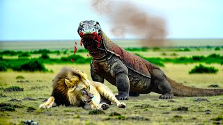 Even Lions Feared This Dangerous Komodo Dragon!