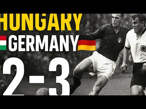 Match flash: 1954 World Cup Final West Germany vs Hungary