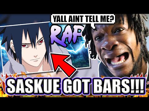 SASUKE RAP | RUSTAGE [Naruto Rap] REACTION