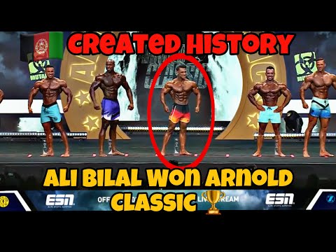 Ali bilal Created History🔥First Ever Afghan To Win The Arnold Classic 🔥
