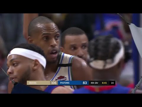Khris Middleton Full Play vs Detroit Pistons | 02/20/20 | Smart Highlights
