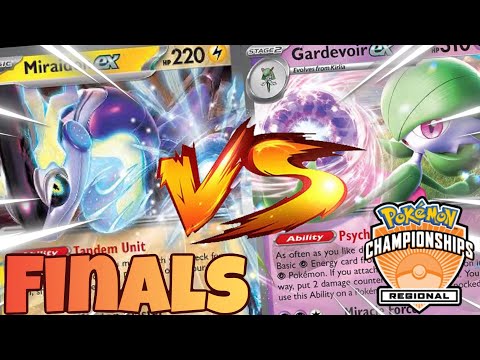 Masters Finals Miraidon EX Vs Gardevoir EX 2024 Pokémon Toronto Regional Championships