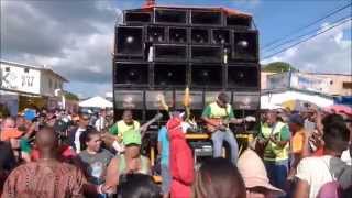 preview picture of video 'NUEVA ONDA HERMANOS CLARK EN COMPARSA SANTA BÁRBARA EDO MONAGAS 16/08/14'