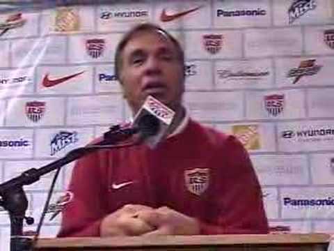MNT vs. Guatemala: Arena Post-Game Interview - Feb. 19, 2006