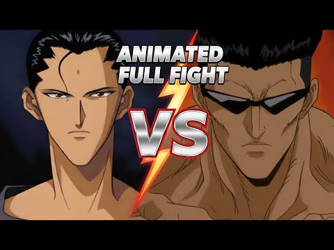 TAGURO vs SENSUI | BUONG LABAN! |  FULL FIGHT ANIMATED | GHOST FIGHTER TAGALOG