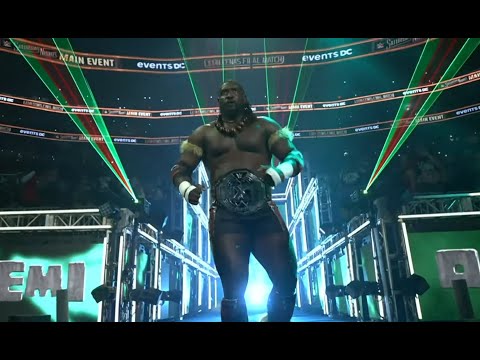Oba Femi Entrance vs Cody Rhodes, WWE SNME, December 13, 2025
