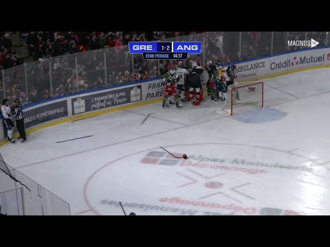 Grenoble vs Angers: Crinon loses his temper