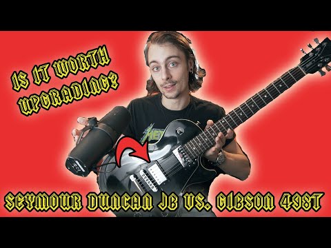 Seymour Duncan JB vs. Gibson 498T | Is it worth upgrading pickups?